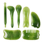 Jade Face Roller Gua Sha Massager Natural Real Stone Scraper Care Massage Tools Face Gouache Skin - V.I.P Digital Presence