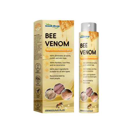 Bee Venom Wart & Mole Removal Spray, Gentle Cleansing Skin Moisturizing Moisturizing Smooth Skin Care - V.I.P Digital Presence