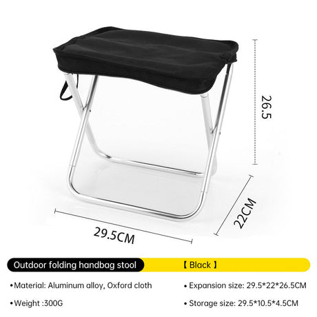 Outdoor Folding Ultra Light  Camping Chair Portable Bench Travel Self driving Tour BBQ Camping Equipment - V.I.P Digital Presence