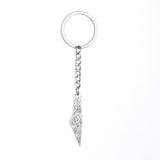 Israel Palestine Map Flag Drip Oil Stainless Steel Keychain Fashion Men's and Women's Stainless Steel Keys - V.I.P Digital Presence