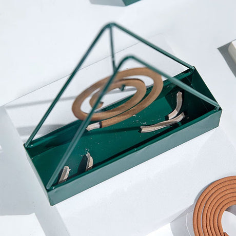 3-Legged Iron Mosquito Coil Stand   Portable, Durable & Stylish Sandalwood Design   Ideal Home Accessory for Coils - V.I.P Digital Presence