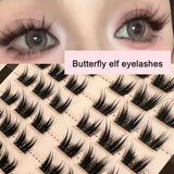Sunflower Comics Pure Desire Eyelash Simulation Natural Thickening Large Segmented Trilogy False Eyelash Laziness - V.I.P Digital Presence