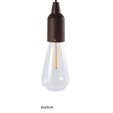 Luces portátiles para acampar al aire libre, iluminación retro, luces LED con cable, luces para carpas, luces navideñas para ambiente de camping, lámparas decorativas.