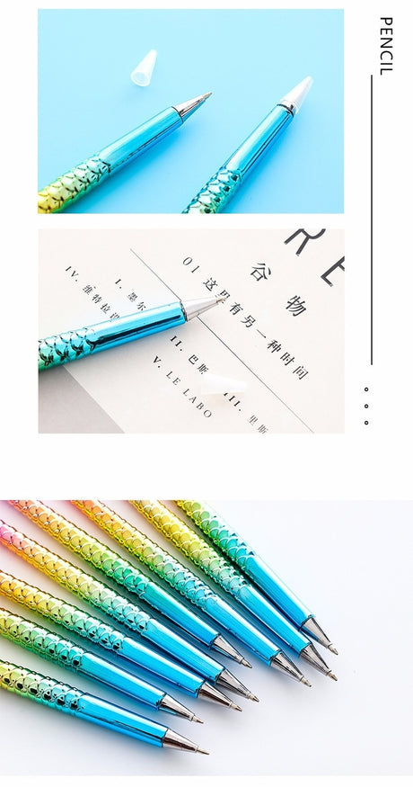 1Pcs Creative Stationery Mermaid Ballpoint Pen Cute Signature Pen High-quality Gift Pen Office Student Supplies - V.I.P Digital Presence