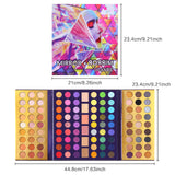 UCANBE 114 color magic eye shadow earth color eye shadow repair blush highlight multi effect makeup - V.I.P Digital Presence