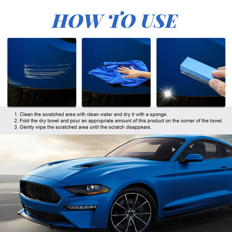 Car Scratch & Swirl Remover, Car Paint Scratches Scratches Repair Cleaning And Polishing Refurbishment Maintenance Kit - V.I.P Digital Presence
