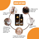 Shampoo Men's Hair Cleansing Moisturizing Massage Treatment Smoothing Dark Hair Shampoo - V.I.P Digital Presence