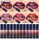 Lip Glaze Qibest Liquid Mist Matte Lipstick Does Not Fade Non-stick Cup Easy-to-Apply Lip Gloss - V.I.P Digital Presence