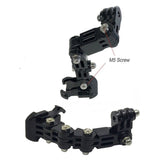 Brazo adhesivo curvo para soporte de casco de motocicleta para Xiaomi Yi 4K, GoPro Hero 8, 7, 6, 5, 4, SJCAM SJ4000, Eken H9, accesorios para cámara de acción. 