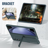 Samsung zfold 6 phone case FOLD5 folding screen pen slot bracket 2-in-1 all inclusive anti fall protective case is suitable - V.I.P Digital Presence