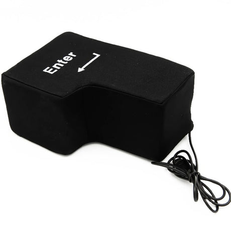 Office Computer Jumbo USB Big Enter Key Pillow USB Gadgets Desktop Nap Pillow Anti-Stress Hand Tool for Laptop Novelty Gift - V.I.P Digital Presence
