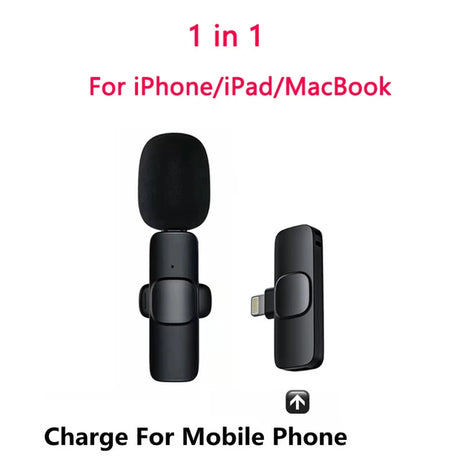 Buttonhole Lavalier Wireless Lapel Microphone Bluetooth Mini Mic For Phone PC Cell Mobile Small Micro Tiny Tie Mike Mikrofon USB - V.I.P Digital Presence