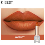 QIBEST Lipstick Velvet Matte Lipstick Not Easy To Fade Easy To Color Matte Lipstick - V.I.P Digital Presence
