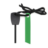Juego de camping pequeño mini pedernal impermeable encendido tira de magnesio varilla de magnesio