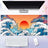 Wave mouse pad advertising game keyboard pad desk pad - V.I.P Digital Presence