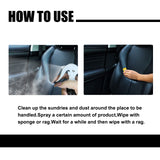 Car Interior Reconditioning Cleaner, Car Leather Cleaning Plastic Instrument Panel Decontamination Maintenance Agent - V.I.P Digital Presence