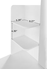 Makeup Vanity Desk With LED Lighted Mirror ,Dressing Table Set With 2 Large Drawers 10 LED Light ,White Color - V.I.P Digital Presence