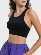 Cutout Round Neck Active Tank - V.I.P Digital Presence