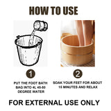 Sugar Control Therapeutic Foot Soak, Cleansing And Moisturizing Foot Skin Relieve Physical Discomfort Foot Bath Bag - V.I.P Digital Presence