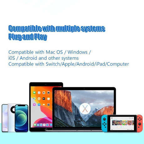 Suitable for Nintendo Type-C three in one docking station Switch portable base high-definition video cable converter - V.I.P Digital Presence