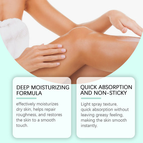 Moisturizing Body Oil Spray, Gentle Dry Skin Hydrating Body Skin Massage Care Oil - V.I.P Digital Presence