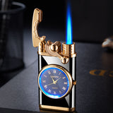 Multi functional electronic watch cigarette lighter integrated into one machine, versatile men's gift lighter - V.I.P Digital Presence