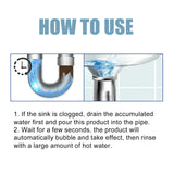 Drain Unclogger, Kitchen Toilet Sewer Pipe Oil Blockage Cleaning Dredging Deodorization - V.I.P Digital Presence