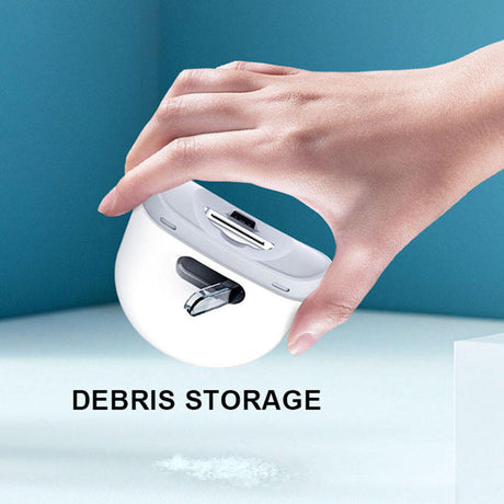 New portable safe nail toe polishing trimmer easy rechargeable recycl use automatic scissors usb electric nail clippers - V.I.P Digital Presence