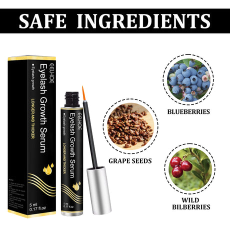 Slimming And Lengthening Mascara Without Trace, Natural Mascara Moisturizing Mascara Black Curl Eyelashes And Eyebrows - V.I.P Digital Presence