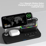 Magnetic wireless charger 3-in-1 wireless charging clock wireless charger suitable for Apple 3-in-1 wireless charging - V.I.P Digital Presence