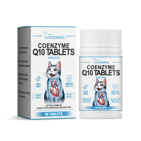 Cats Protect Health And Vitality With Coenzyme Tablets Coenzyme Q10 For Cats To Absorb Nutritional Supplements - V.I.P Digital Presence