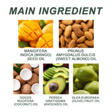 Sweet Mango Handcrafted Body Oil, Facial Skin Care Oil For Smoothing Fine Lines And Wrinkles Under Eyes