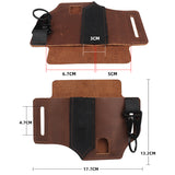 GEBWOLF New Outdoor EDC Tactical Pocket Leather Multi-Function Knife Case Portable EDC Tool Leather Case Bag - V.I.P Digital Presence