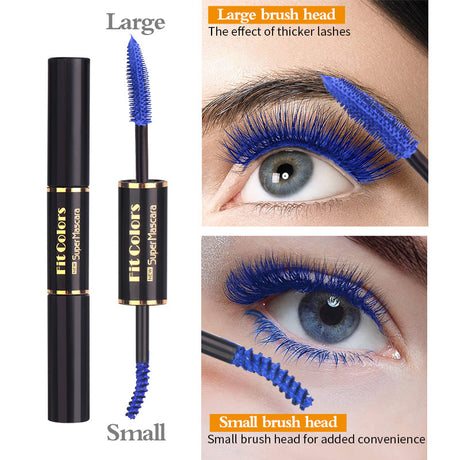 Fit Colors Double-Head Color Mascara Thick Curling Waterproof Not Smudged Multi-White Eyebrow Mascara - V.I.P Digital Presence