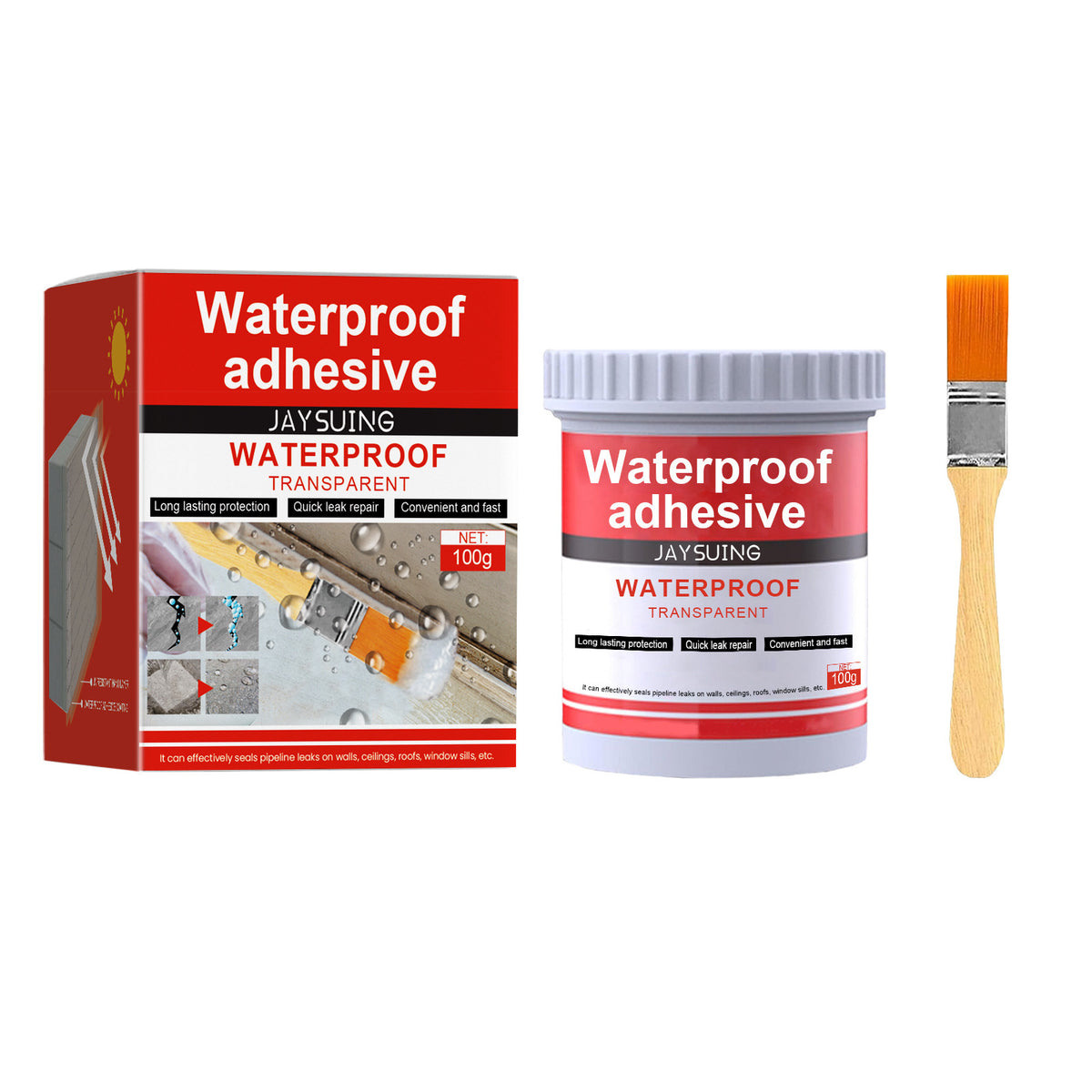 Waterproof Adhesive, Roof Bathroom Kitchen Wall Waterproof Free Smashing Brick Leakproof Paint - V.I.P Digital Presence