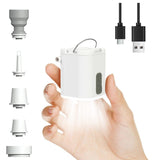 Mini Electric Pump for Inflating/Deflating Air Mattresses & Swimming Rings, Portable for Camping - V.I.P Digital Presence