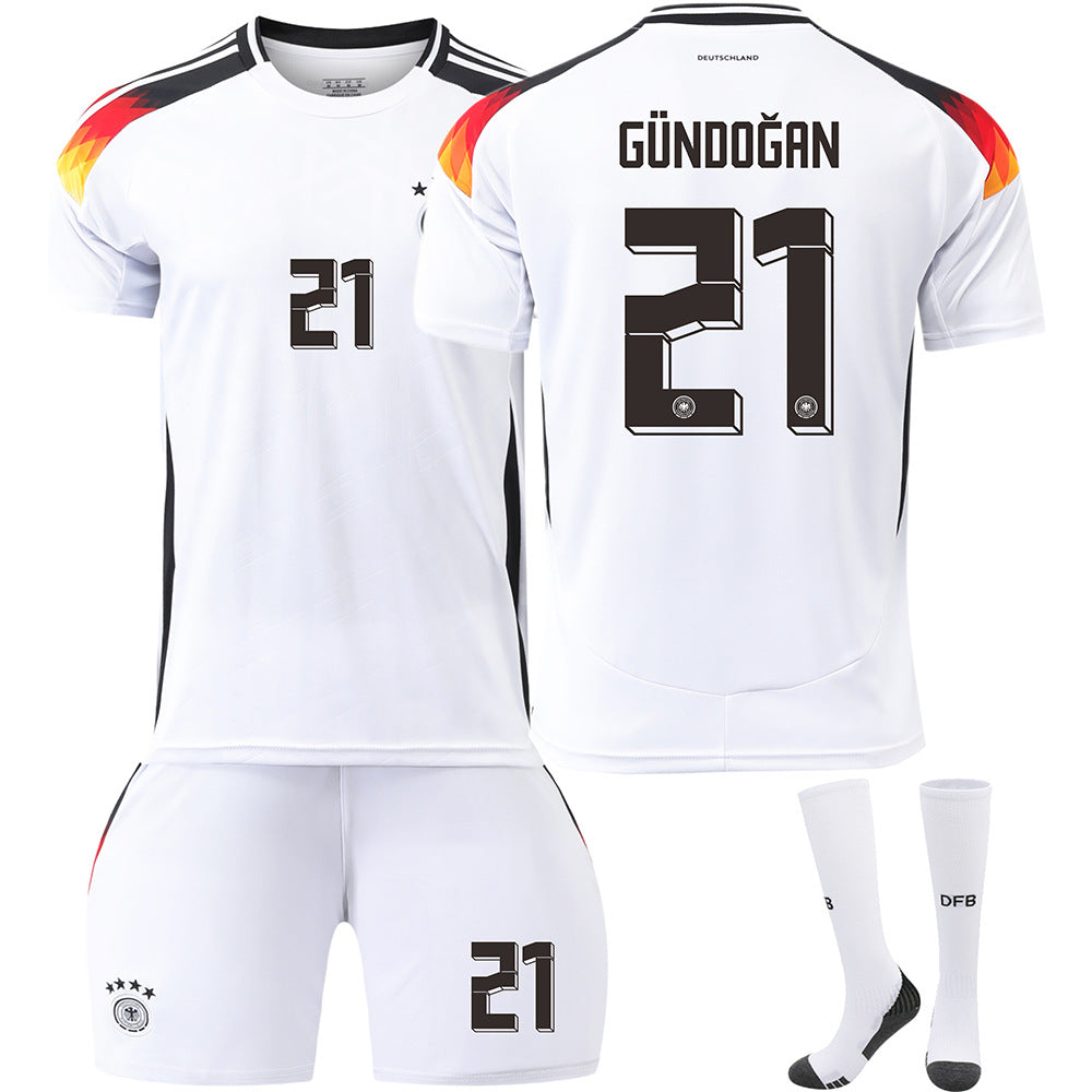 Germany home No. 13 Muller European Cup jersey 7 Havertz 8 Kroos football uniform men's suit - V.I.P Digital Presence