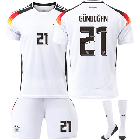 Germany home No. 13 Muller European Cup jersey 7 Havertz 8 Kroos football uniform men's suit - V.I.P Digital Presence