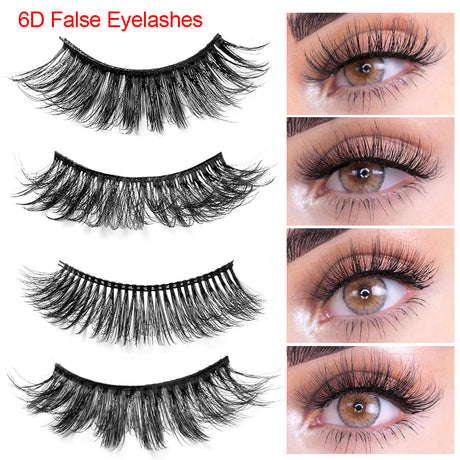 New False Eyelashes Eyelashes Cross Exaggerated Eyelashes 3D Three Dimensional Thick Imitation Mink False Eyelashes 25mm - V.I.P Digital Presence