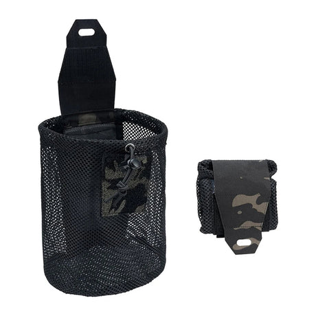 Tactical Dump Pouch Foldable High Capacity Nylon Mesh MOLLE Belt Compatible Lightweight Durable - V.I.P Digital Presence