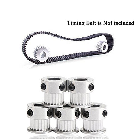 1Pcs GT2 Pulley 30 36 40 60 Tooth 60T 5mm Bore GT2 Timing Pulley for Reprap 3D Printer Parts gt2 pulley 60 teeth - V.I.P Digital Presence