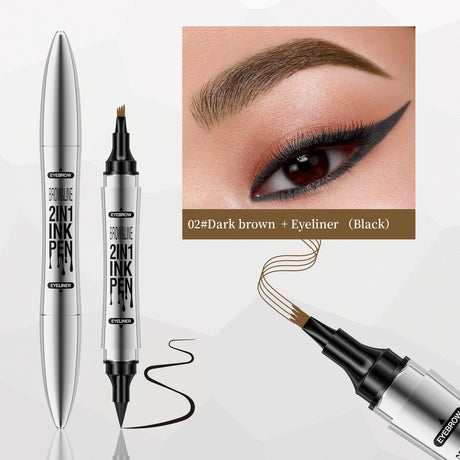 Hellokiss Eyeliner and eyebrow pencil 2 in 1 - V.I.P Digital Presence