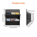 RV shoe storage (adhesive), over-door rack with deep pockets – for motorhomes, narrow wardrobes, 1 piece - V.I.P Digital Presence