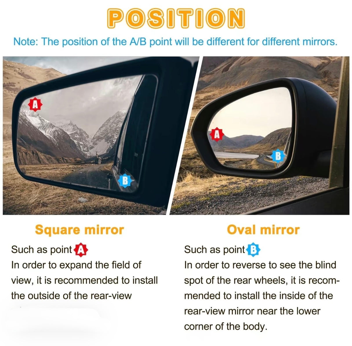 SafeAngle 360 Car Mirror