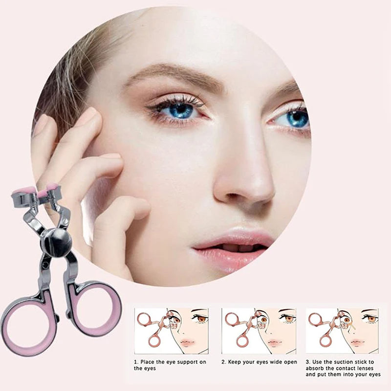 Eye Care Contact Lenses Inserter Remover Plastic Soft Tip Tweezer Stick Wearing Tools Lens Accessories Accessories - V.I.P Digital Presence