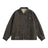 Leopard Print Denim Jacket   Style Men's Punk Spring and Autumn Loose Casual Washed Open Front Zipper Collar Outerwear - V.I.P Digital Presence