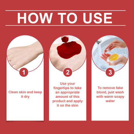 Halloween Makeup Gel, Halloween Party Gel To Create A Holiday Scary Atmosphere Entertainment Supplies - V.I.P Digital Presence