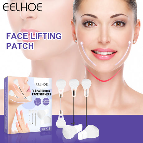 EELHOE EELHOE V Shape Thin Chin Muscle Lift To Eliminate Swelling And Shaping Patch Facial Skin Tightening And Shrinking Patch - V.I.P Digital Presence