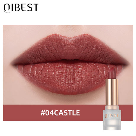 QIBEST Lipstick Velvet Matte Lipstick Not Easy To Fade Easy To Color Matte Lipstick - V.I.P Digital Presence