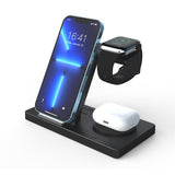 Folding five in one wireless charger suitable for Apple, Samsung, mobile phones, headphones, watches, and multiple devices